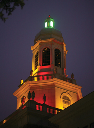 Baylor University's Pat Neff Hall tower