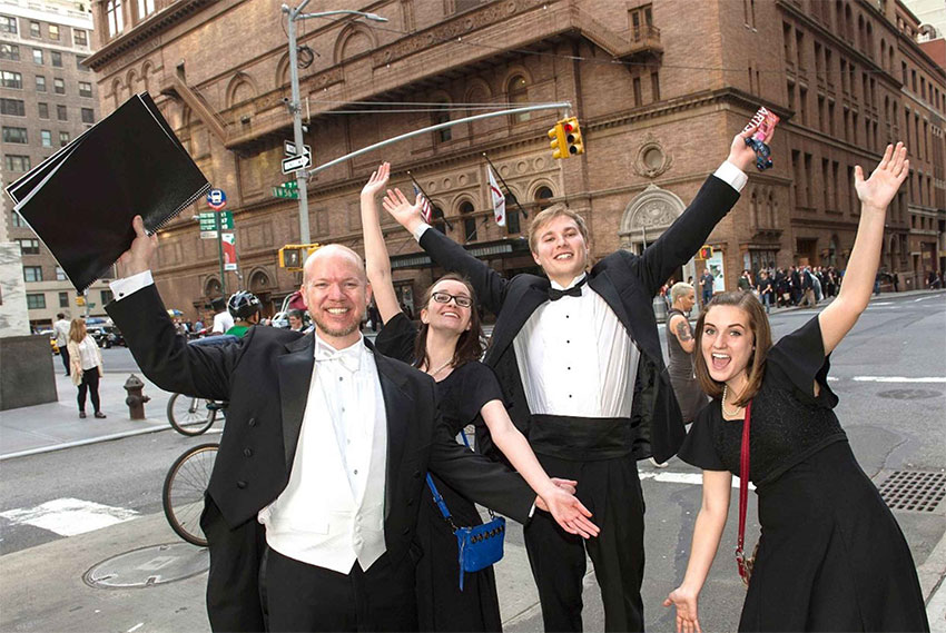 Virginia Tech students perform at Carnegie Hall