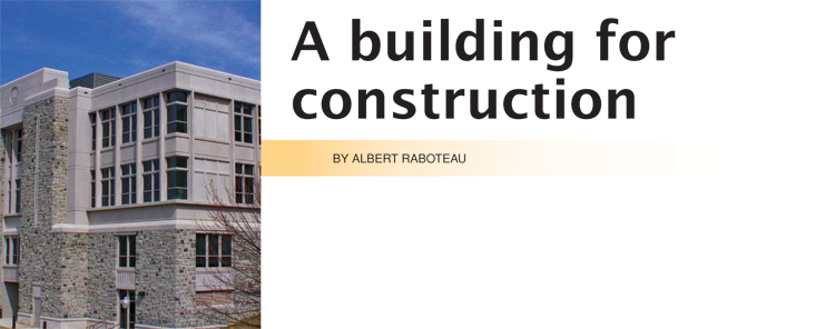 A building for construction by Albert Raboteau