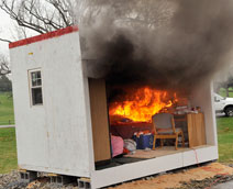 fire-safety demonstration