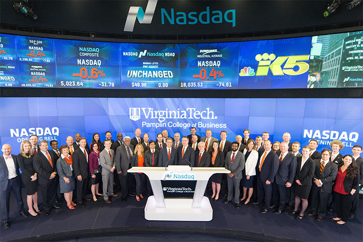 Virginia Tech at NASDAQ