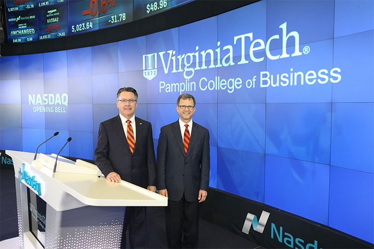 Virginia Tech at NASDAQ