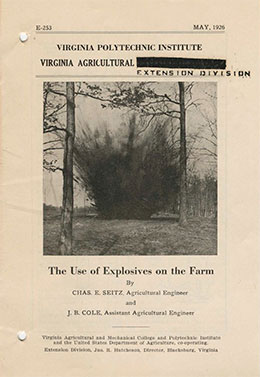 Booklet from the Virginia Agricultural Extension Division archives