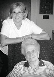 Dorothy Arthur and her daughter-in-law, Carlene Arthur