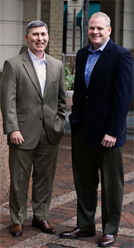 J.P. Foley ' 92 and Dan Maguire ' 94