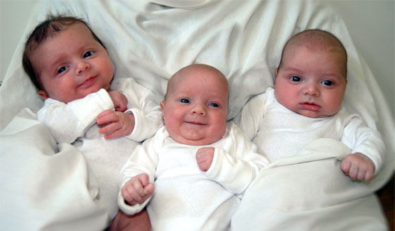 triplets of Anthony Kopera '96