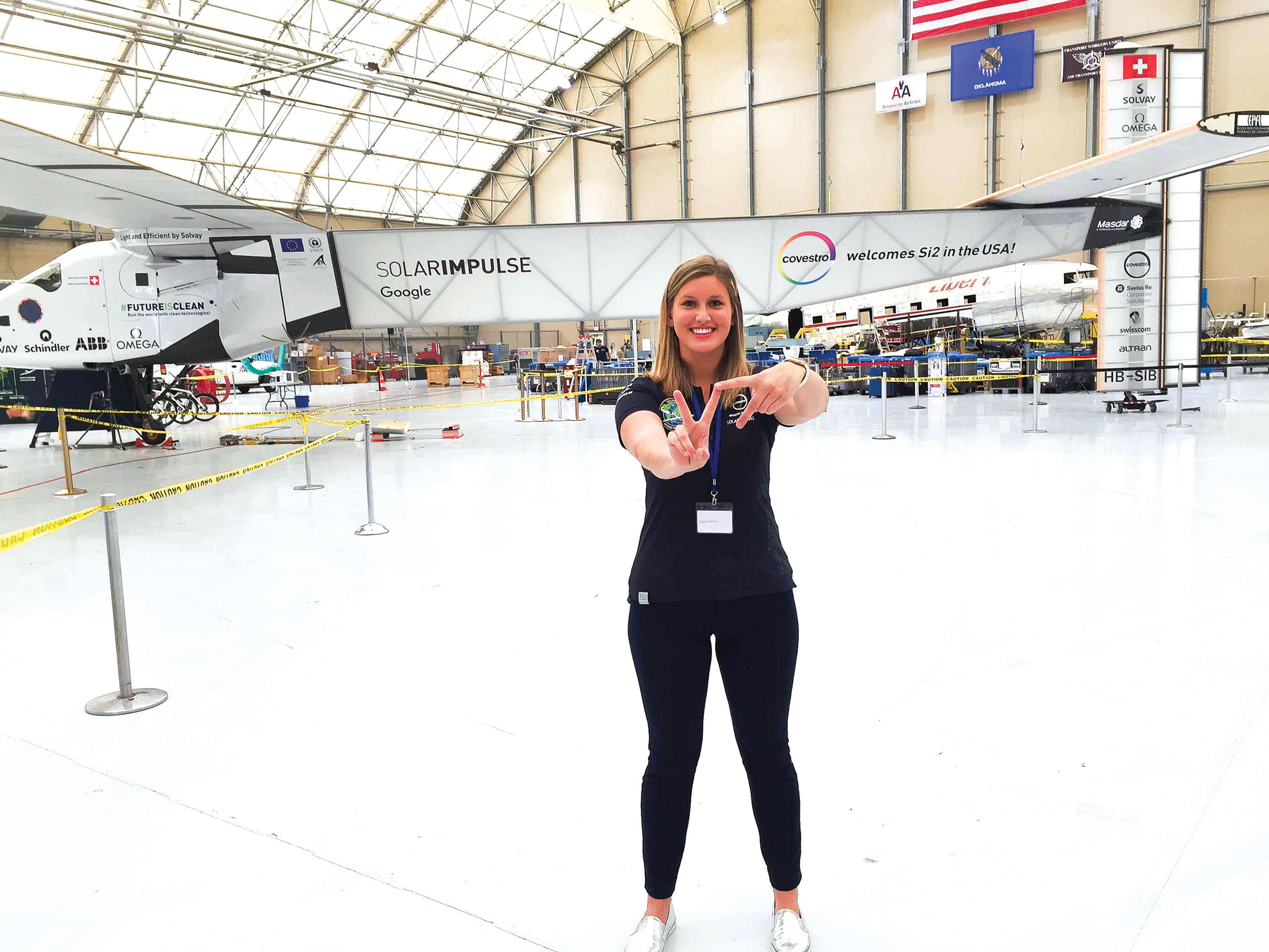 Paige Kassalen and SolarImpulse