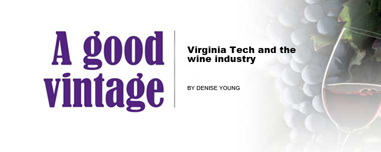 A good vintage: Virginia Tech and the wine industry by Denise Young