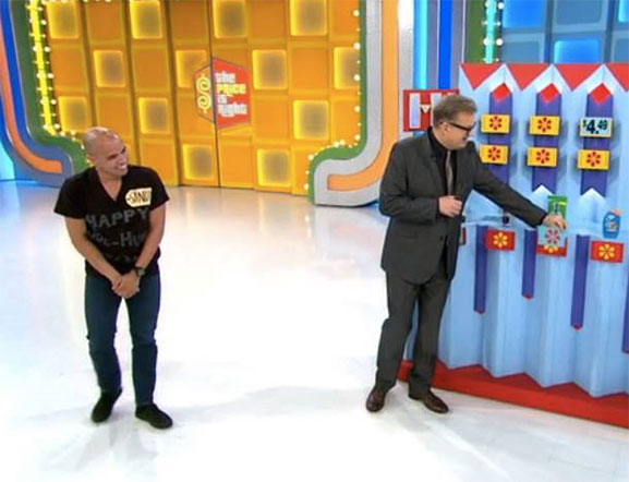 Sandy Bass on "The Price Is Right"