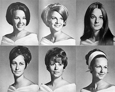Virginia Tech students, 1970